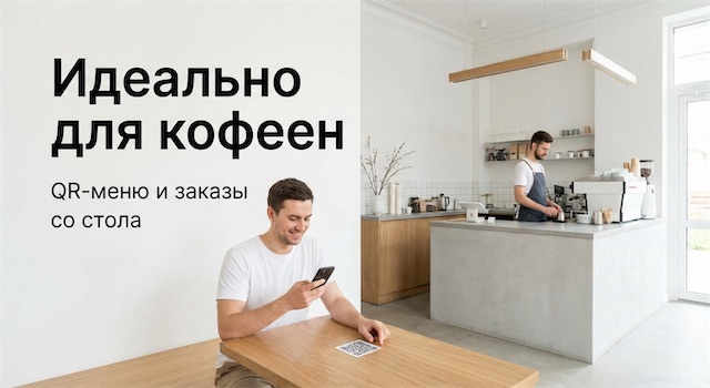 QR-меню для кофеен и баров